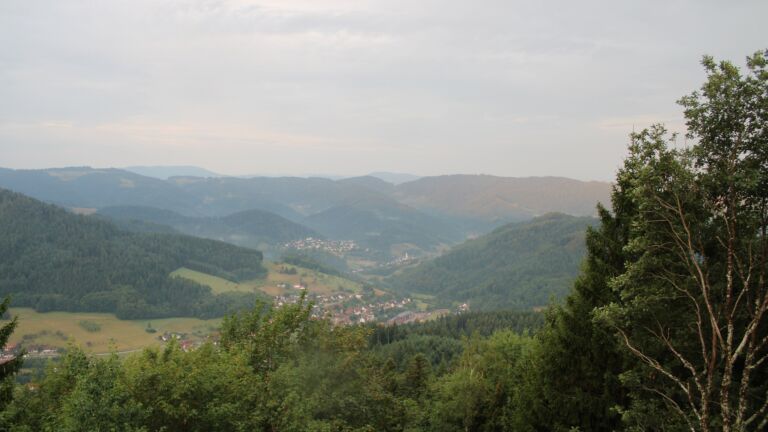 Dieses Bild zeigt eine Webcam-Aufnahme vom Achertal, aufgenommen am Samstag, den 01.08.2026 um 06:40 Uhr. Die Temperatur betrug 17.2°C.