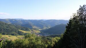 Dieses Bild zeigt eine Webcam-Aufnahme vom Achertal, aufgenommen am Freitag, den 05.06.2026 um 19:50 Uhr. Die Temperatur betrug 18.4°C.