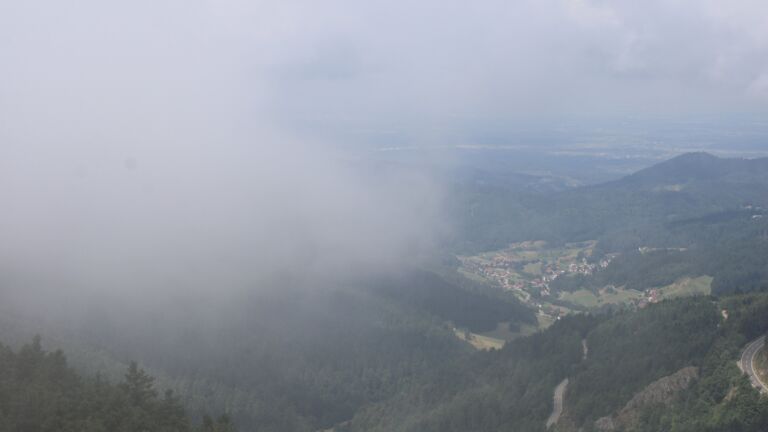 Dieses Bild zeigt eine Webcam-Aufnahme vom Achertal, aufgenommen am Donnerstag, den 17.07.2025 um 11:50 Uhr. Die Temperatur betrug 12.3°C.