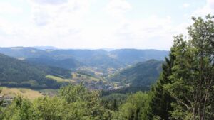 Dieses Bild zeigt eine Webcam-Aufnahme vom Achertal, aufgenommen am Mittwoch, den 05.08.2026 um 14:30 Uhr. Die Temperatur betrug 30.8°C.