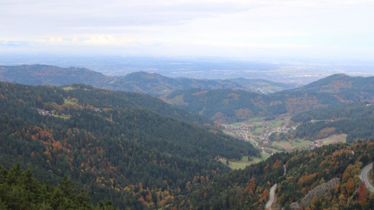 Dieses Bild zeigt eine Webcam-Aufnahme vom Achertal, aufgenommen am Freitag, den 17.10.2025 um 10:30 Uhr. Die Temperatur betrug 6.1°C.