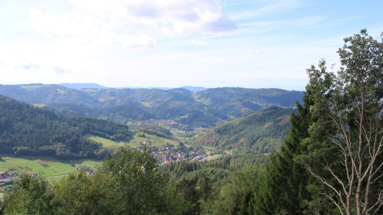 Dieses Bild zeigt eine Webcam-Aufnahme vom Achertal, aufgenommen am Donnerstag, den 17.09.2026 um 11:40 Uhr. Die Temperatur betrug 18.1°C.