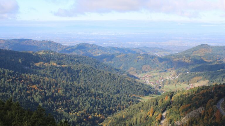 Dieses Bild zeigt eine Webcam-Aufnahme vom Achertal, aufgenommen am Mittwoch, den 15.10.2025 um 10:50 Uhr. Die Temperatur betrug 6.3°C.
