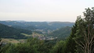 Dieses Bild zeigt eine Webcam-Aufnahme vom Achertal, aufgenommen am Montag, den 10.08.2026 um 06:40 Uhr. Die Temperatur betrug 22.8°C.