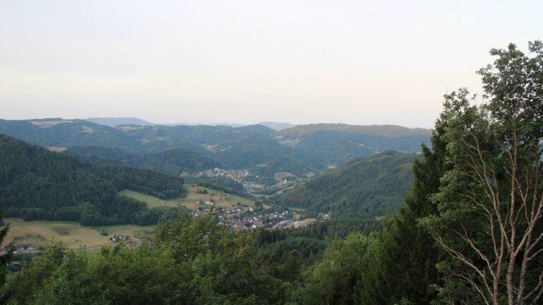 Dieses Bild zeigt eine Webcam-Aufnahme vom Achertal, aufgenommen am Montag, den 10.08.2026 um 06:40 Uhr. Die Temperatur betrug 22.8°C.