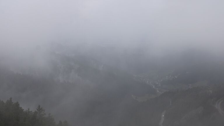 Dieses Bild zeigt eine Webcam-Aufnahme vom Achertal, aufgenommen am Mittwoch, den 11.03.2026 um 09:20 Uhr. Die Temperatur betrug 4.5°C.