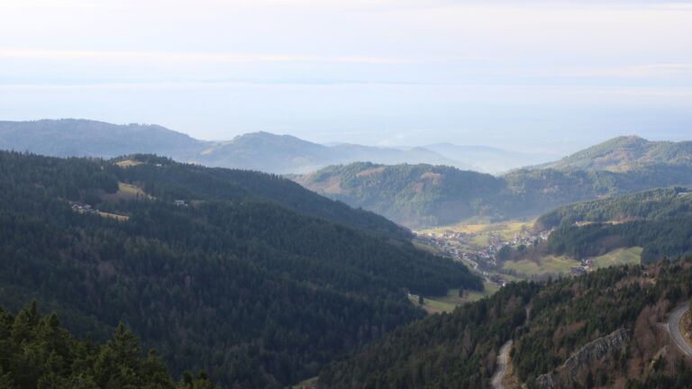 Dieses Bild zeigt eine Webcam-Aufnahme vom Achertal, aufgenommen am Samstag, den 20.12.2025 um 14:20 Uhr. Die Temperatur betrug 9.8°C.