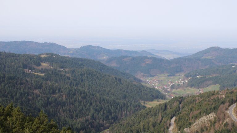 Dieses Bild zeigt eine Webcam-Aufnahme vom Achertal, aufgenommen am Freitag, den 06.03.2026 um 09:50 Uhr. Die Temperatur betrug 14.1°C.