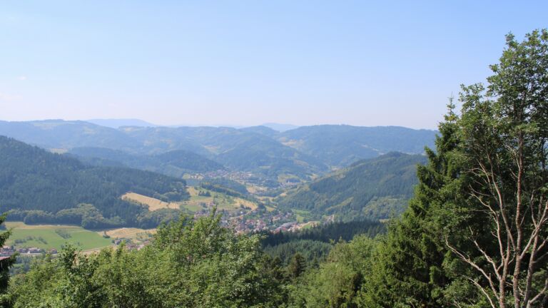 Dieses Bild zeigt eine Webcam-Aufnahme vom Achertal, aufgenommen am Mittwoch, den 24.06.2026 um 12:30 Uhr. Die Temperatur betrug 30.1°C.