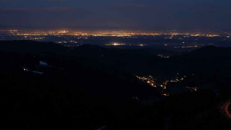 Dieses Bild zeigt eine Webcam-Aufnahme vom Achertal, aufgenommen am Samstag, den 17.01.2026 um 07:20 Uhr. Die Temperatur betrug 7.2°C.