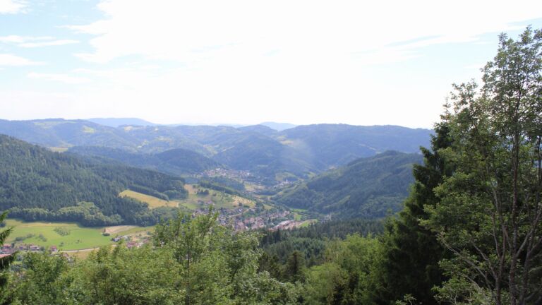 Dieses Bild zeigt eine Webcam-Aufnahme vom Achertal, aufgenommen am Mittwoch, den 17.06.2026 um 16:30 Uhr. Die Temperatur betrug 30.8°C.