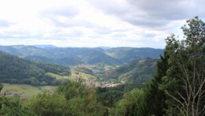 Dieses Bild zeigt eine Webcam-Aufnahme vom Achertal, aufgenommen am Montag, den 31.08.2026 um 13:00 Uhr. Die Temperatur betrug 17°C.