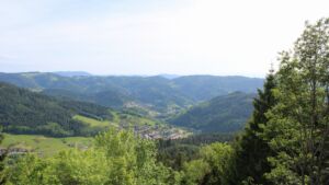 Dieses Bild zeigt eine Webcam-Aufnahme vom Achertal, aufgenommen am Donnerstag, den 21.05.2026 um 17:50 Uhr. Die Temperatur betrug 23°C.