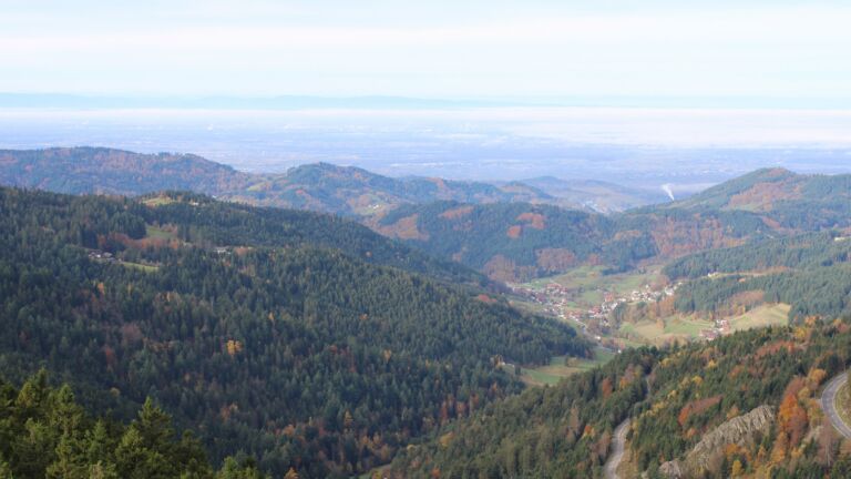 Dieses Bild zeigt eine Webcam-Aufnahme vom Achertal, aufgenommen am Freitag, den 31.10.2025 um 10:00 Uhr. Die Temperatur betrug 10.3°C.