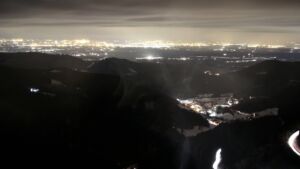 Dieses Bild zeigt eine Webcam-Aufnahme vom Achertal, aufgenommen am Dienstag, den 13.01.2026 um 06:40 Uhr. Die Temperatur betrug 3.8°C.