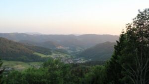 Dieses Bild zeigt eine Webcam-Aufnahme vom Achertal, aufgenommen am Montag, den 25.05.2026 um 21:00 Uhr. Die Temperatur betrug 23.4°C.