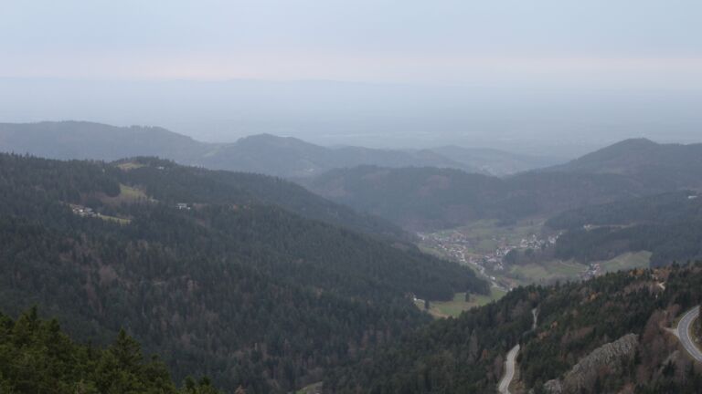 Dieses Bild zeigt eine Webcam-Aufnahme vom Achertal, aufgenommen am Freitag, den 14.11.2025 um 16:20 Uhr. Die Temperatur betrug 16°C.