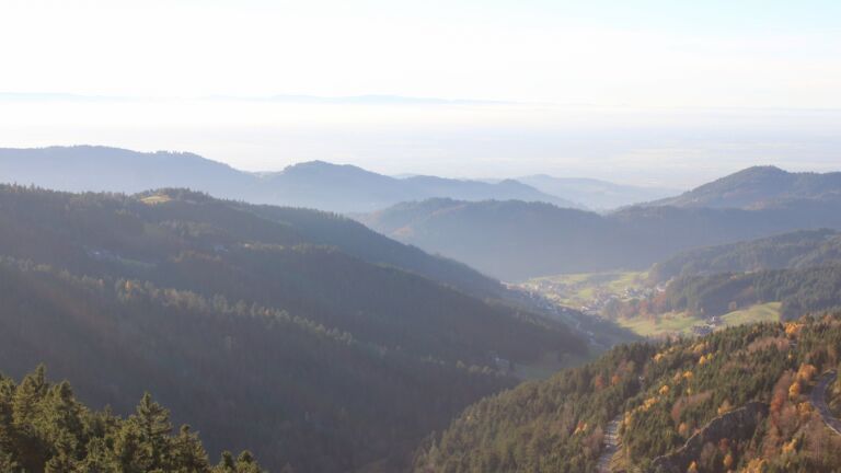 Dieses Bild zeigt eine Webcam-Aufnahme vom Achertal, aufgenommen am Mittwoch, den 05.11.2025 um 15:50 Uhr. Die Temperatur betrug 12°C.