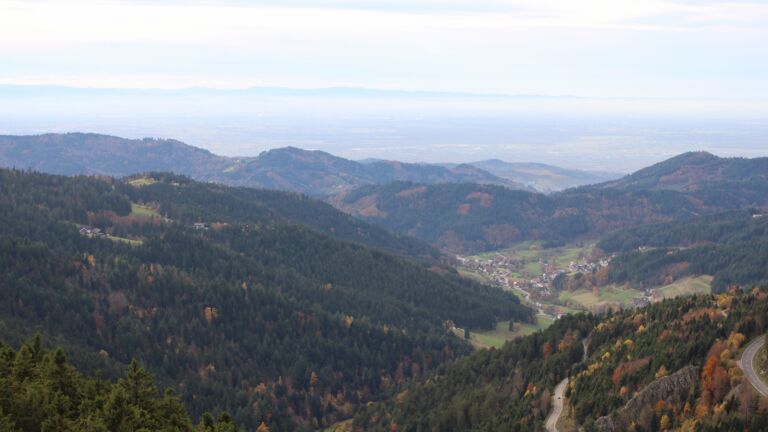 Dieses Bild zeigt eine Webcam-Aufnahme vom Achertal, aufgenommen am Freitag, den 31.10.2025 um 15:30 Uhr. Die Temperatur betrug 10.9°C.