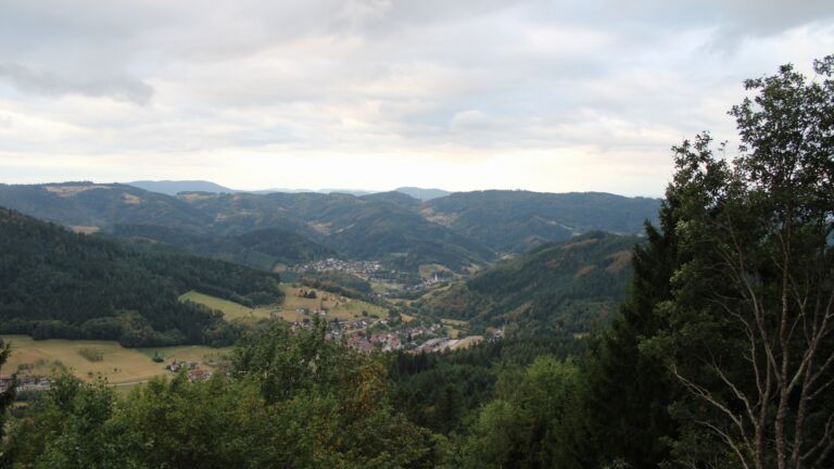 Dieses Bild zeigt eine Webcam-Aufnahme vom Achertal, aufgenommen am Donnerstag, den 20.08.2026 um 07:10 Uhr. Die Temperatur betrug 17.3°C.