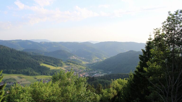 Dieses Bild zeigt eine Webcam-Aufnahme vom Achertal, aufgenommen am Dienstag, den 26.05.2026 um 19:30 Uhr. Die Temperatur betrug 30.1°C.