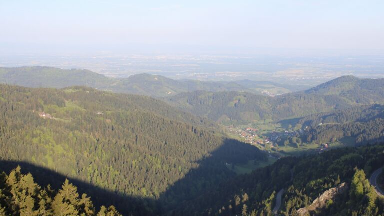 Dieses Bild zeigt eine Webcam-Aufnahme vom Achertal, aufgenommen am Mittwoch, den 29.04.2026 um 07:30 Uhr. Die Temperatur betrug 7.4°C.