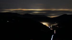 Dieses Bild zeigt eine Webcam-Aufnahme vom Achertal, aufgenommen am Freitag, den 23.01.2026 um 06:40 Uhr. Die Temperatur betrug 2.8°C.