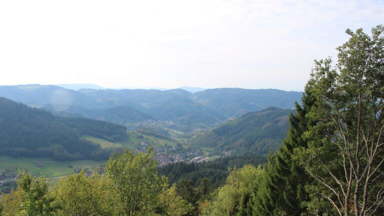 Dieses Bild zeigt eine Webcam-Aufnahme vom Achertal, aufgenommen am Mittwoch, den 07.10.2026 um 12:50 Uhr. Die Temperatur betrug 21.9°C.