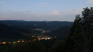 Dieses Bild zeigt eine Webcam-Aufnahme vom Achertal, aufgenommen am Montag, den 28.09.2026 um 06:40 Uhr. Die Temperatur betrug 20°C.