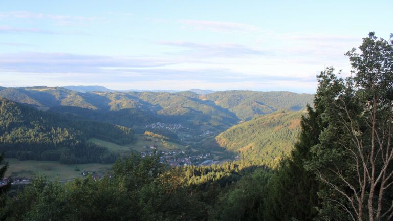 Dieses Bild zeigt eine Webcam-Aufnahme vom Achertal, aufgenommen am Samstag, den 29.08.2026 um 07:40 Uhr. Die Temperatur betrug 14°C.