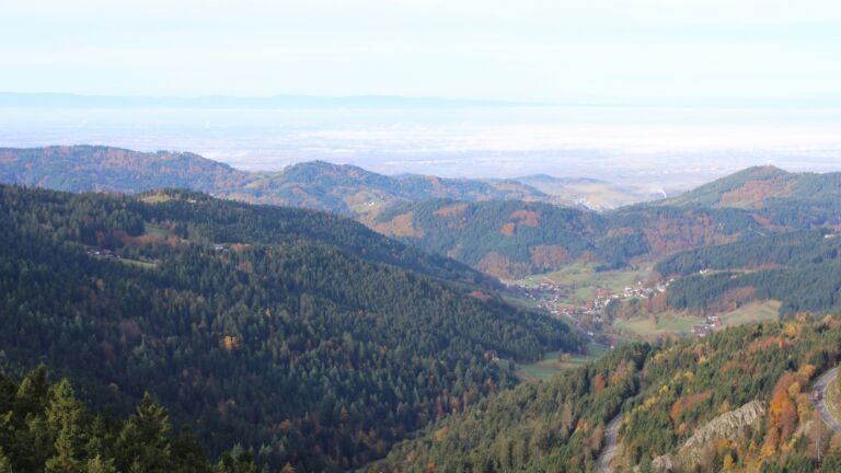 Dieses Bild zeigt eine Webcam-Aufnahme vom Achertal, aufgenommen am Freitag, den 31.10.2025 um 09:30 Uhr. Die Temperatur betrug 9.8°C.