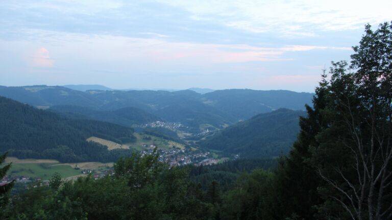 Dieses Bild zeigt eine Webcam-Aufnahme vom Achertal, aufgenommen am Montag, den 29.06.2026 um 21:50 Uhr. Die Temperatur betrug 20.6°C.