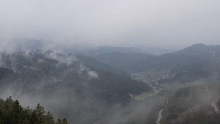 Dieses Bild zeigt eine Webcam-Aufnahme vom Achertal, aufgenommen am Mittwoch, den 11.03.2026 um 09:00 Uhr. Die Temperatur betrug 4.3°C.