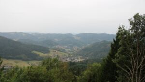 Dieses Bild zeigt eine Webcam-Aufnahme vom Achertal, aufgenommen am Dienstag, den 25.08.2026 um 08:40 Uhr. Die Temperatur betrug 14.4°C.