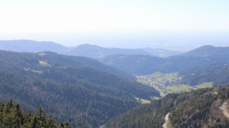 Dieses Bild zeigt eine Webcam-Aufnahme vom Achertal, aufgenommen am Mittwoch, den 08.04.2026 um 16:50 Uhr. Die Temperatur betrug 17.4°C.