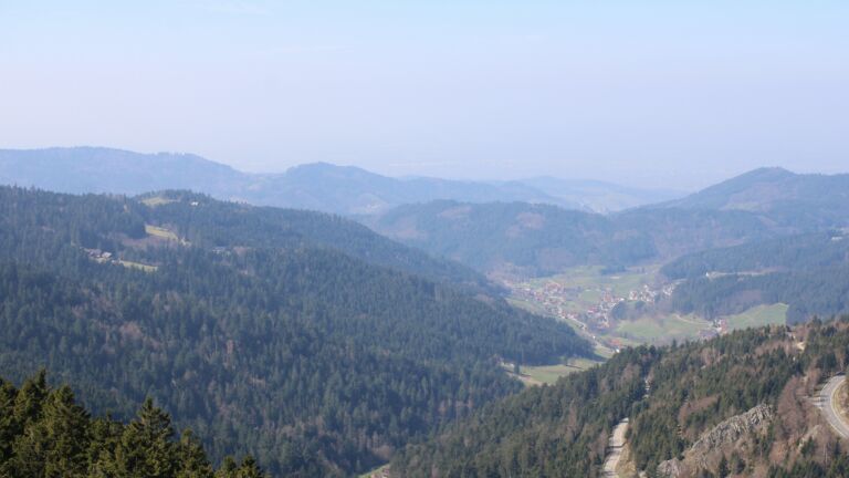 Dieses Bild zeigt eine Webcam-Aufnahme vom Achertal, aufgenommen am Donnerstag, den 19.03.2026 um 12:00 Uhr. Die Temperatur betrug 9.1°C.