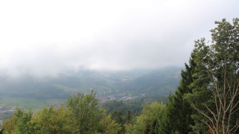 Dieses Bild zeigt eine Webcam-Aufnahme vom Achertal, aufgenommen am Freitag, den 02.10.2026 um 13:00 Uhr. Die Temperatur betrug 17.6°C.