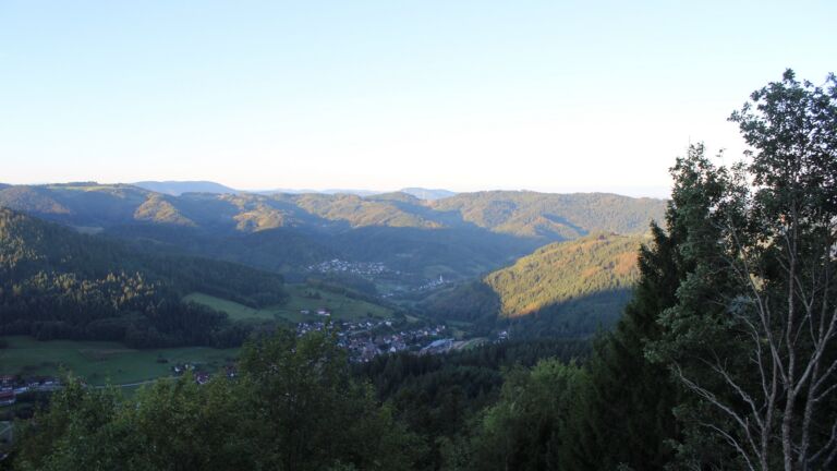 Dieses Bild zeigt eine Webcam-Aufnahme vom Achertal, aufgenommen am Dienstag, den 15.09.2026 um 07:50 Uhr. Die Temperatur betrug 17.7°C.