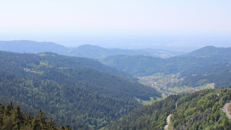 Dieses Bild zeigt eine Webcam-Aufnahme vom Achertal, aufgenommen am Mittwoch, den 14.05.2025 um 14:50 Uhr. Die Temperatur betrug 15.1°C.