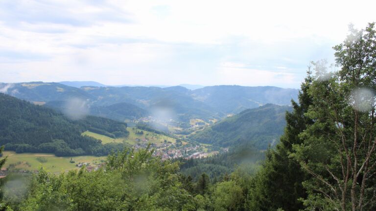 Dieses Bild zeigt eine Webcam-Aufnahme vom Achertal, aufgenommen am Freitag, den 17.07.2026 um 16:00 Uhr. Die Temperatur betrug 20.3°C.