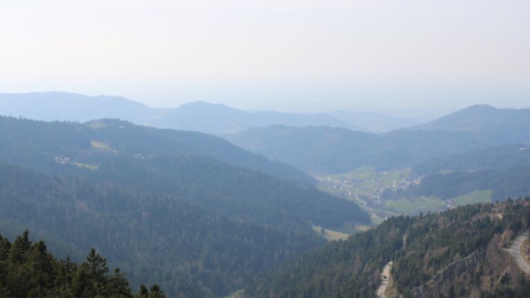 Dieses Bild zeigt eine Webcam-Aufnahme vom Achertal, aufgenommen am Dienstag, den 24.03.2026 um 14:50 Uhr. Die Temperatur betrug 8.6°C.