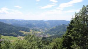 Dieses Bild zeigt eine Webcam-Aufnahme vom Achertal, aufgenommen am Mittwoch, den 17.06.2026 um 14:50 Uhr. Die Temperatur betrug 28°C.