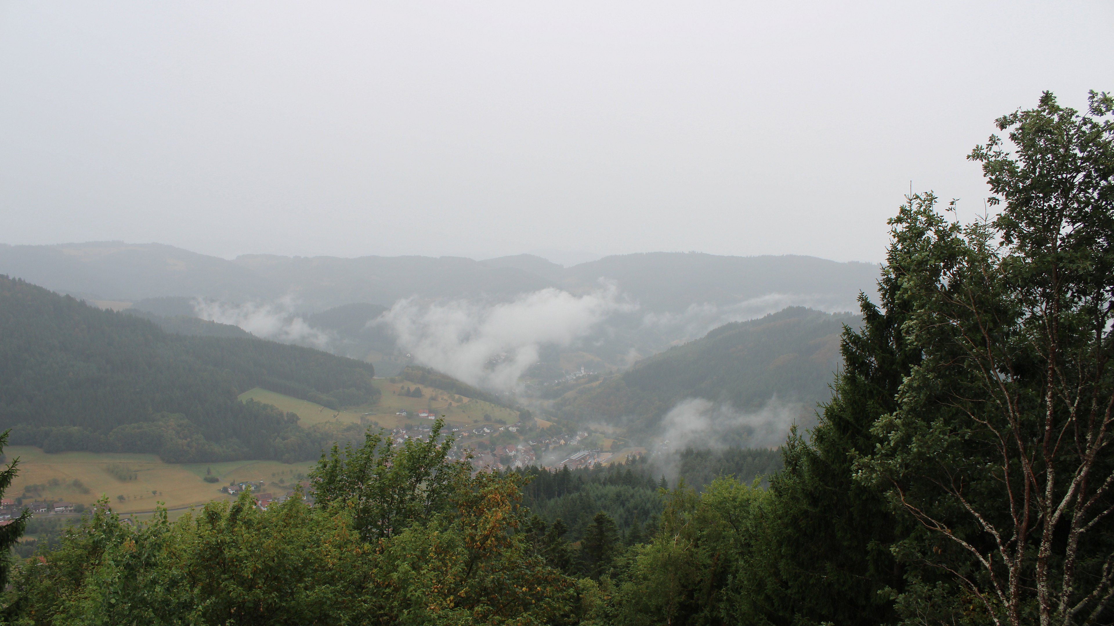 Dieses Bild zeigt eine Webcam-Aufnahme vom Achertal, aufgenommen am Freitag, den 21.08.2026 um 13:50 Uhr. Die Temperatur betrug 12.9°C.
