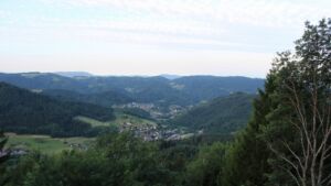 Dieses Bild zeigt eine Webcam-Aufnahme vom Achertal, aufgenommen am Mittwoch, den 08.07.2026 um 06:50 Uhr. Die Temperatur betrug 17.2°C.