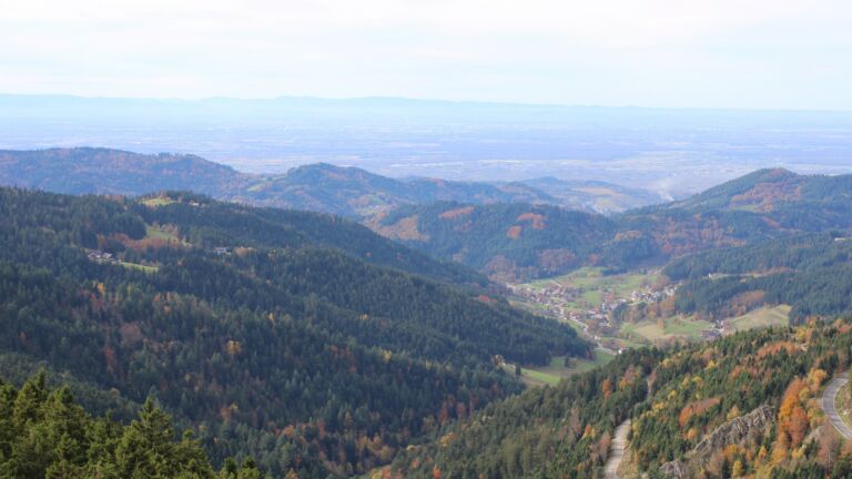 Dieses Bild zeigt eine Webcam-Aufnahme vom Achertal, aufgenommen am Mittwoch, den 29.10.2025 um 13:20 Uhr. Die Temperatur betrug 11.9°C.