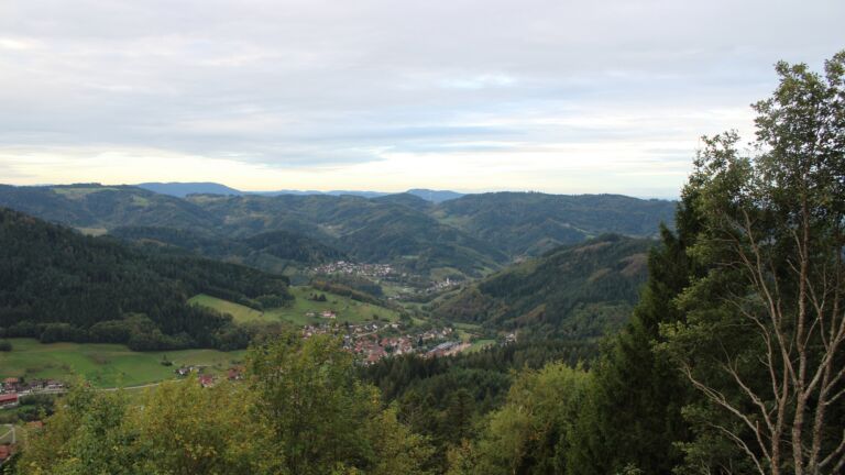 Dieses Bild zeigt eine Webcam-Aufnahme vom Achertal, aufgenommen am Dienstag, den 13.10.2026 um 08:40 Uhr. Die Temperatur betrug 11.5°C.