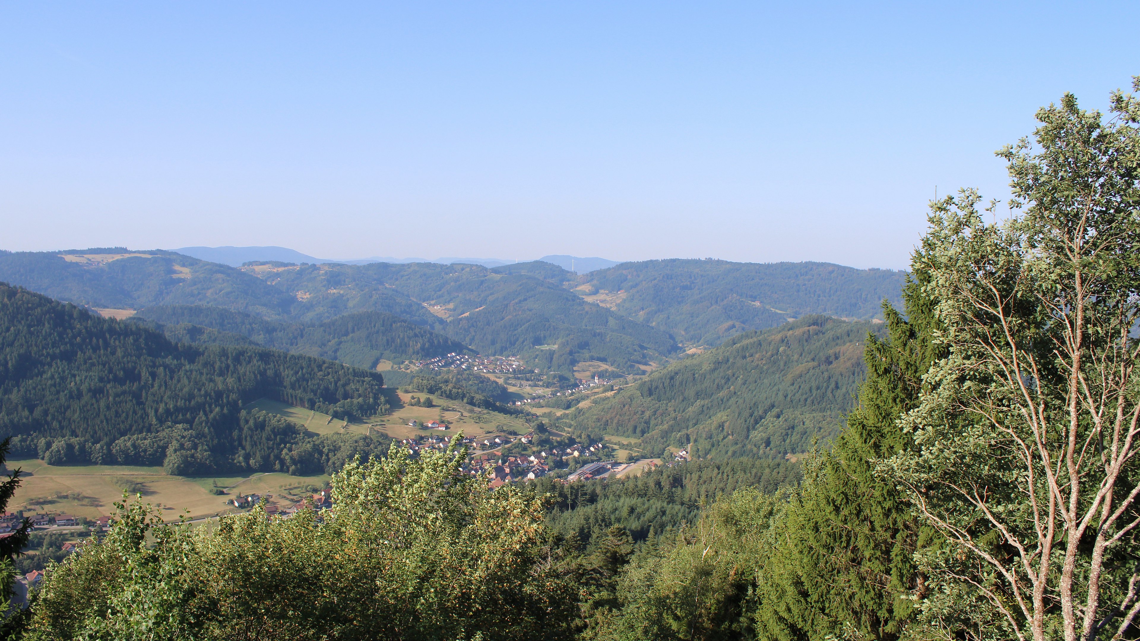 Dieses Bild zeigt eine Webcam-Aufnahme vom Achertal, aufgenommen am Dienstag, den 11.08.2026 um 09:20 Uhr. Die Temperatur betrug 23.9°C.