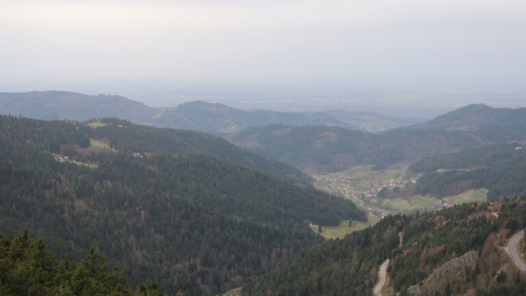 Dieses Bild zeigt eine Webcam-Aufnahme vom Achertal, aufgenommen am Samstag, den 15.11.2025 um 10:40 Uhr. Die Temperatur betrug 10.9°C.