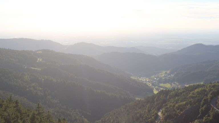 Dieses Bild zeigt eine Webcam-Aufnahme vom Achertal, aufgenommen am Mittwoch, den 03.09.2025 um 18:50 Uhr. Die Temperatur betrug 18.2°C.