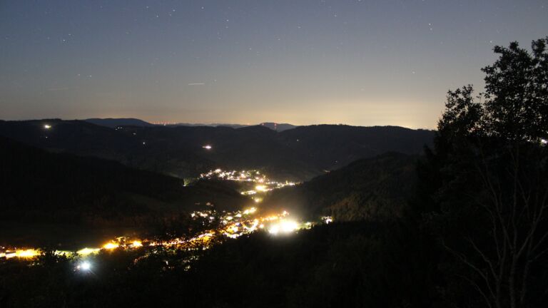 Dieses Bild zeigt eine Webcam-Aufnahme vom Achertal, aufgenommen am Dienstag, den 06.10.2026 um 06:20 Uhr. Die Temperatur betrug 15.1°C.